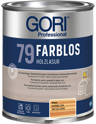 GORI 79 FARBLOS DÜNNSCHICHT LASUR