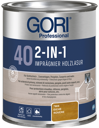 GORI 40 2-IN-1 IMRPÄGNIER HOLZLASUR